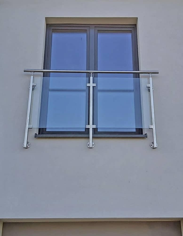balkon francuski szklany